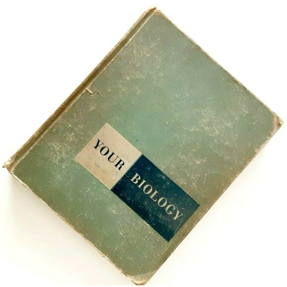 Your Biology 1958 Textbook Vintage Science Diagrams Albany GA High School RARE - Picture 12 of 12